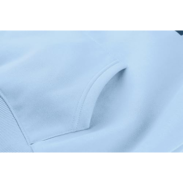 Lauweion Women's Cozy Fleece Hoodie with Kangaroo Pocket