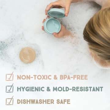 Bath Toy Set of 4 Babies & Toddlers | Safe and Fun