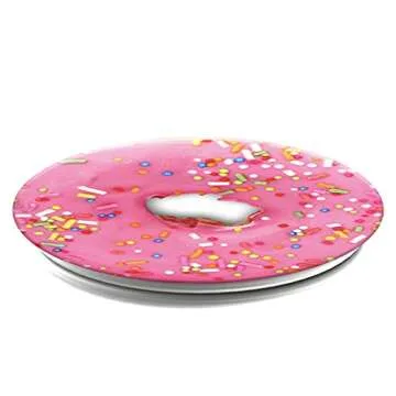 PopSockets: Collapsible Grip & Stand for Phones and Tablets - Pink Donut
