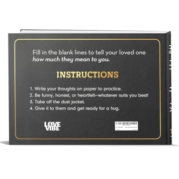 Fill-in-the-Blank Book for Men Who Love