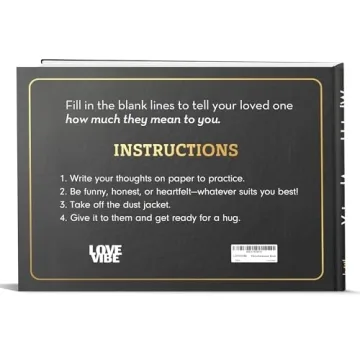 Fill-in-the-Blank Book for Men Who Love