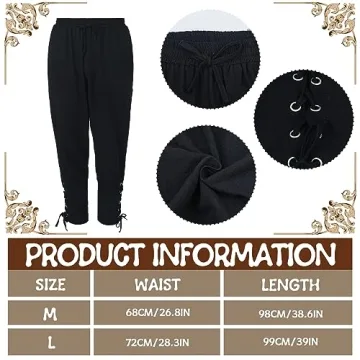 Men Halloween Renaissance Cosplay Set for Events