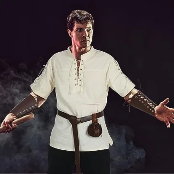 Men Halloween Renaissance Cosplay Set for Events