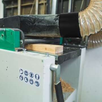 DCT 4in Plastic Pipe Coupler - Woodshop Dust Control