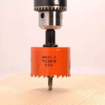 Koopi 2 Inch BI-Metal Hole Saw for Wood and Metal Cutting