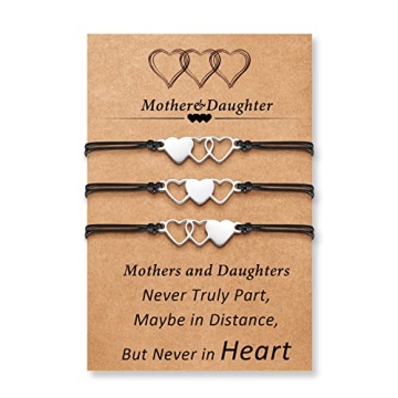 Meaningful Mother Daughter Bracelet Set - Heartfelt Gifts