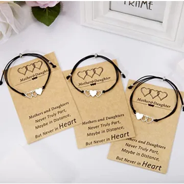 Emotional Mother Daughter Bracelet Set for Gifts