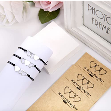 Emotional Mother Daughter Bracelet Set for Gifts