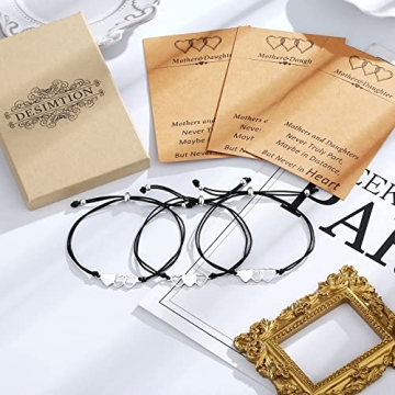 Emotional Mother Daughter Bracelet Set for Gifts