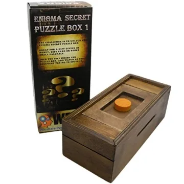 Interactive Puzzle Box for Unique Cash and Gift Presentation