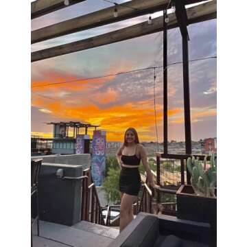 BEAGIMEG Women's Ruched Cami Crop Top Bodycon Skirt 2 Piece Outfits Dress