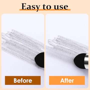 2 Pcs Double Headed Blending Sponge Pens Reusable Drawing Art Soft Pastel Blending Tools Sketch Wipe Washable Pencil Sketch Brush for Artist Professional Highlight Shadow Detail Correcting Tools ﻿