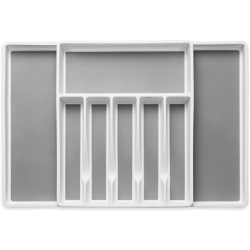 SESENO Expandable Drawer Organizer for Flatware Storage