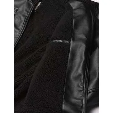 Levi's Men's Vintage Deer Faux Leather Aviator Bomber (Standard and Big & Tall)