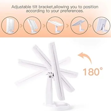 BESTOPE Makeup Vanity Mirror with Lights and Magnification