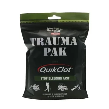 Adventure Medical Kit Trauma Pak First Aid Kit with QuikClot - First Aid Kit for Emergency Supplies,...