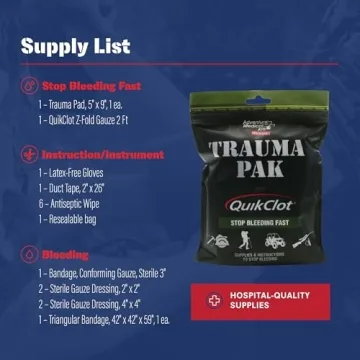 Adventure Medical Kit Trauma Pak - Essential First Aid Supplies