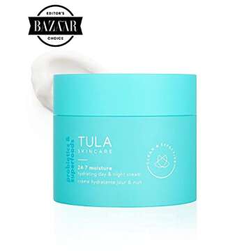 TULA Probiotic Skin Care Supersize 24-7 Moisture Hydrating Day & Night Cream | Holiday 2020, Ageless is the New Anti-Aging, Face Cream, Contains Watermelon Fruit and Blueberry Extract | 3.4 oz