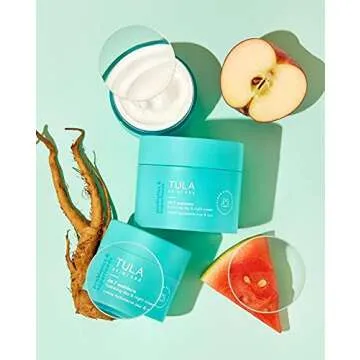 TULA Probiotic Skin Care Supersize 24-7 Moisture Hydrating Day & Night Cream | Holiday 2020, Ageless is the New Anti-Aging, Face Cream, Contains Watermelon Fruit and Blueberry Extract | 3.4 oz