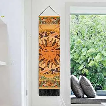 Bohemian Tapestry Vertical Wall Hanging for Home Decor
