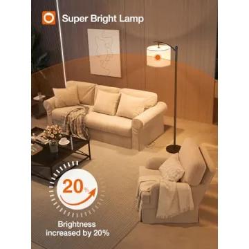 Addlon Floor Lamp - 3 Color Options & LED Bulb Included