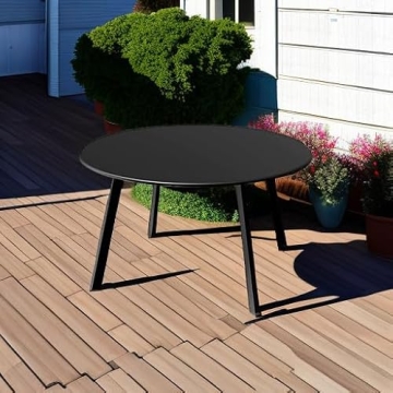 Durable Grand Patio Steel Coffee Table for Outdoor Style
