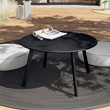 Durable Grand Patio Steel Coffee Table for Outdoor Style