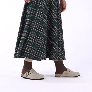 Xiakolaka Women's Suede Clogs for Comfort and Style