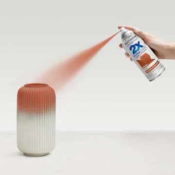 Rust-Oleum 334061 Painter's Touch 2X Ultra Cover Spray Paint, 12 oz, Satin Cinnamon