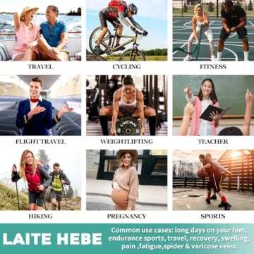 3 Pack Compression Sock for All-Day Support & Recovery