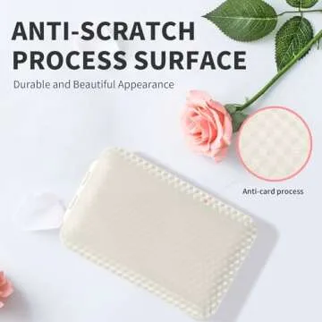 Restree Large Pill Organizer, Travel Pill Box, 8 Large Compartments Medicine Organizer, Moisture-Proof Pill Case for Vitamin, Medicine, Fish Oil/Supplements (White)