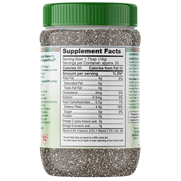 Sanar Naturals Chia Seeds - Healthy Superfood for All Diets