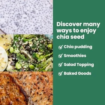 Sanar Naturals Chia Seeds - Healthy Superfood for All Diets