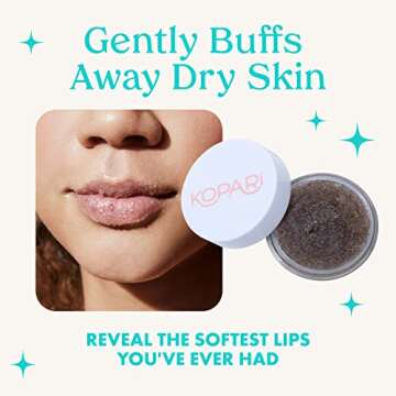Kopari Coconut Lip Scrubby for Soft, Hydrated Lips