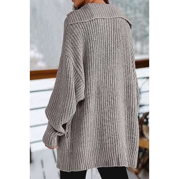 Trendy Cozy Chunky Knit Cardigan for Women