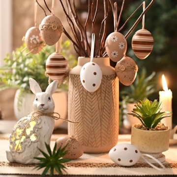 Valery Madelyn 12CT Shatterproof Easter Egg Set for Kids