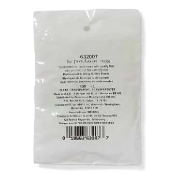 Proclaim Rubber Bands Clear 400 Count Clear