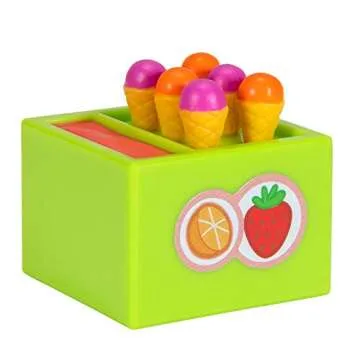 Peppa Pig & Friends Sweet Day Ice Cream Toy Playset, 13 Pieces - Includes Character Figures, Accessories & Bonus Mystery Friend - Toy Gift for Kids - Ages 2+