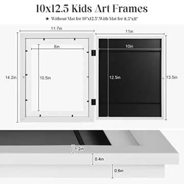 Kids Art Frames - 3 Pack for Easy Artwork Display