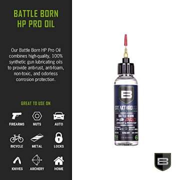 Breakthrough Clean Technologies Battle Born HP Pro Oil - 2oz Synthetic Gun Lube