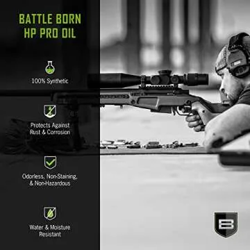 Battle Born HP Pro Oil for Ultimate Firearm Protection