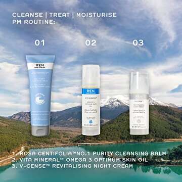 Rosa Centifolia No.1 Purity Cleansing Balm by REN for Women - 3.3 oz Cleansing Balm