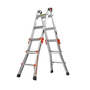 Little Giant Ladder Systems, Velocity, M13, 13 Ft, Multi-Position Ladder, Aluminum, Type 1A, 300 lbs Weight Rating, (15413-001)