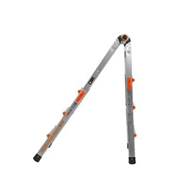 Little Giant Ladder Systems, Velocity, M13, 13 Ft, Multi-Position Ladder, Aluminum, Type 1A, 300 lbs Weight Rating, (15413-001)