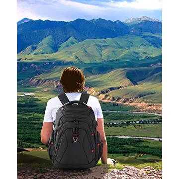 KROSER Laptop Backpack - Stylish & Durable Travel Bag