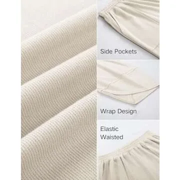 Stylish Xiaoxuemeng Women's Baggy Wide Leg Casual Pants