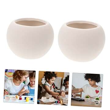 Sosoport Ceramic Hand Painting Flower Pot for All Ages