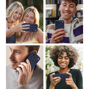 OTOFLY Magnetic for iPhone 17 Pro Case,Compatible with Magsafe,Classic Liquid Silicone Mobile Phone ...