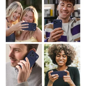 OTOFLY Magnetic for iPhone 17 Pro Case,Compatible with Magsafe,Classic Liquid Silicone Mobile Phone ...