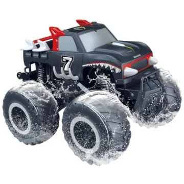 Threeking 1:16 Waterproof Monster Truck Pickup Toys RC Cars Remote Control Car Truck Toys 4WD All Te...